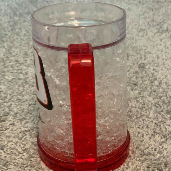 Gently Used Dale Earnhardt Jr. #88 NASCAR Plastic Frozen Beer Mug - Picture 2 of 3